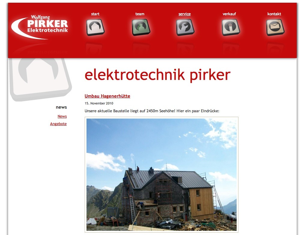 Referenz: Elektro Pirker Gmünd